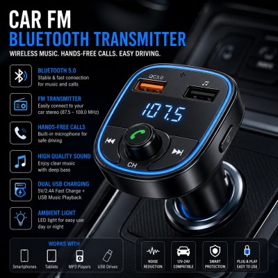 Car Wireless FM Transmitter