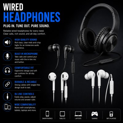 Wired Headphones
