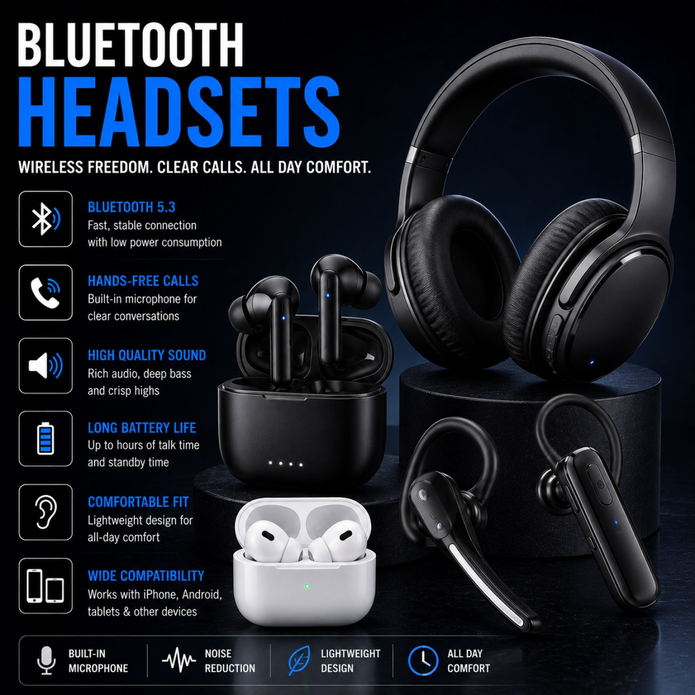Bluetooth Headsets