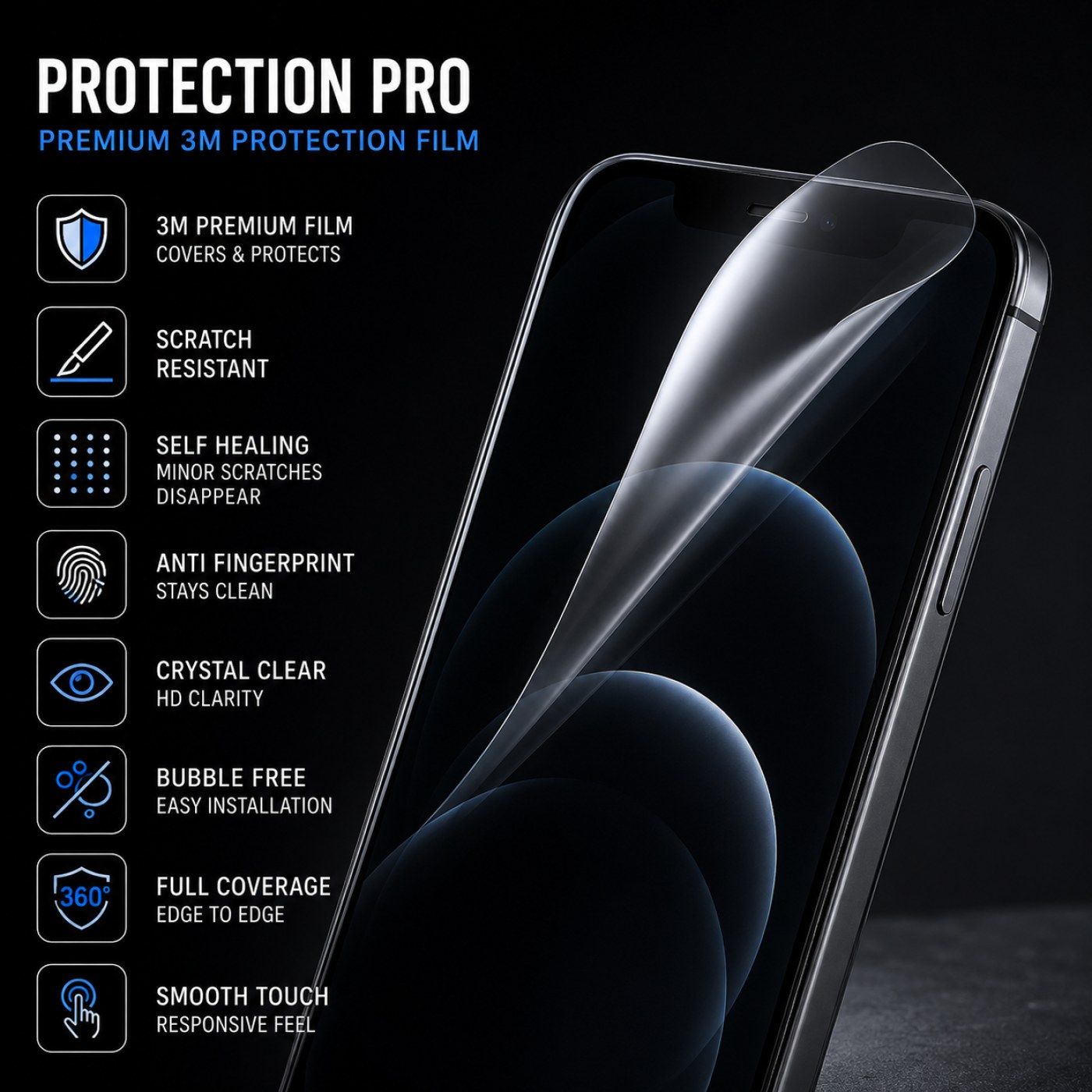 Protection Pro Film Screen Protector - Phone